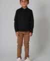 CAMISA HENLEY ML KID POPELINA - Imagen 5
