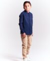 CAMISA HENLEY ML KID POPELINA - Imagen 46