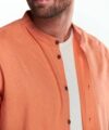 CAMISA HENLEY MC CABALLERO LINO - Imagen 5