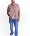 CAMISA HENLEY MC CABALLERO LINO - Imagen 11