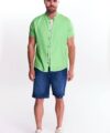 CAMISA HENLEY MC CABALLERO LINO - Imagen 17