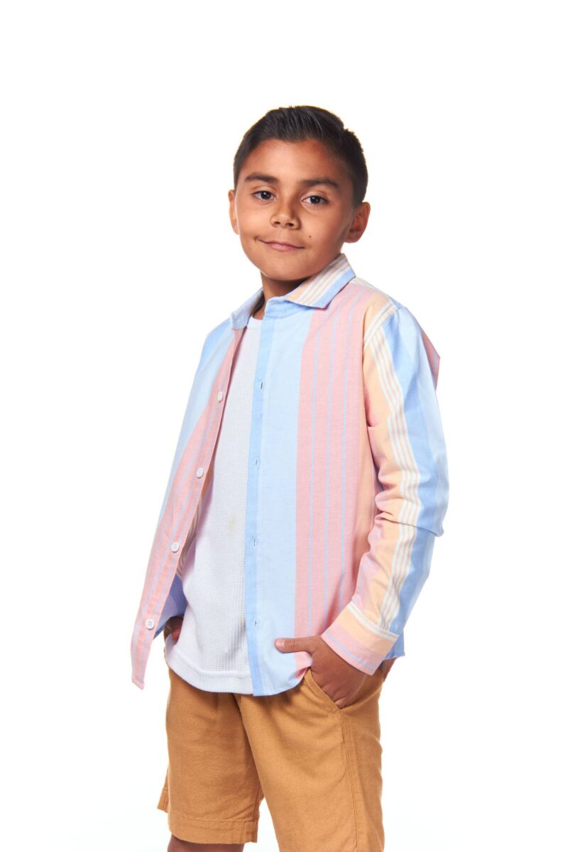 CAMISA ML KID POPELINA - Imagen 7