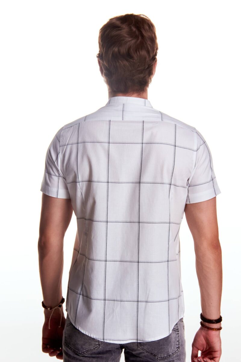 CAMISA HENLEY MC CABALLERO POPELINA - Imagen 3