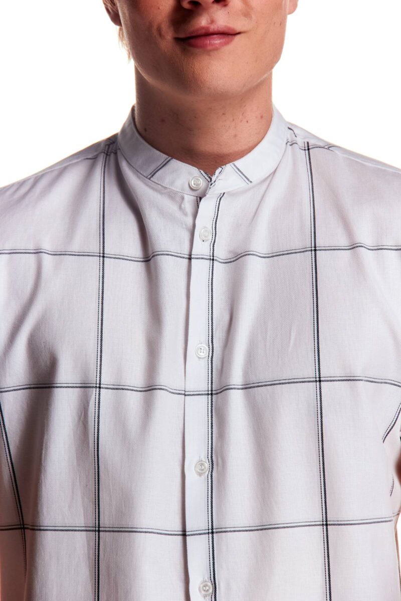 CAMISA HENLEY MC CABALLERO POPELINA - Imagen 5