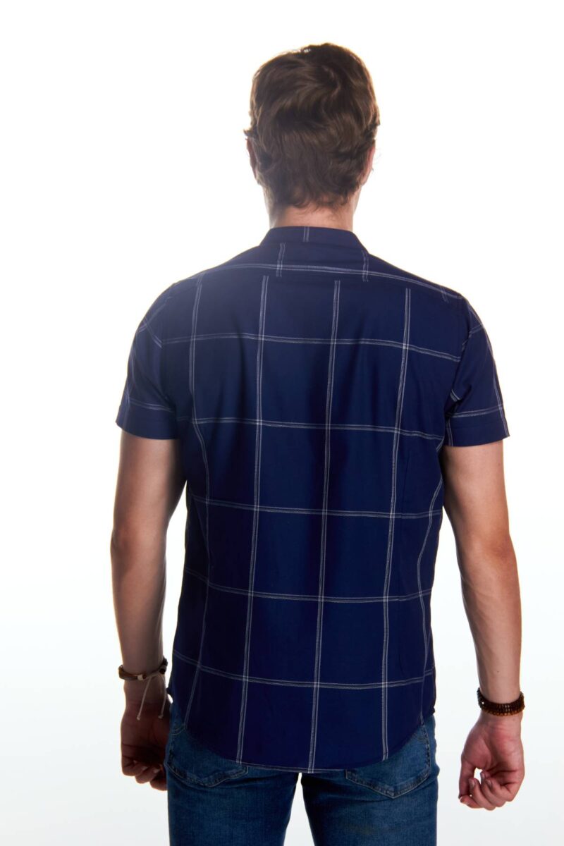 CAMISA HENLEY MC CABALLERO POPELINA - Imagen 8