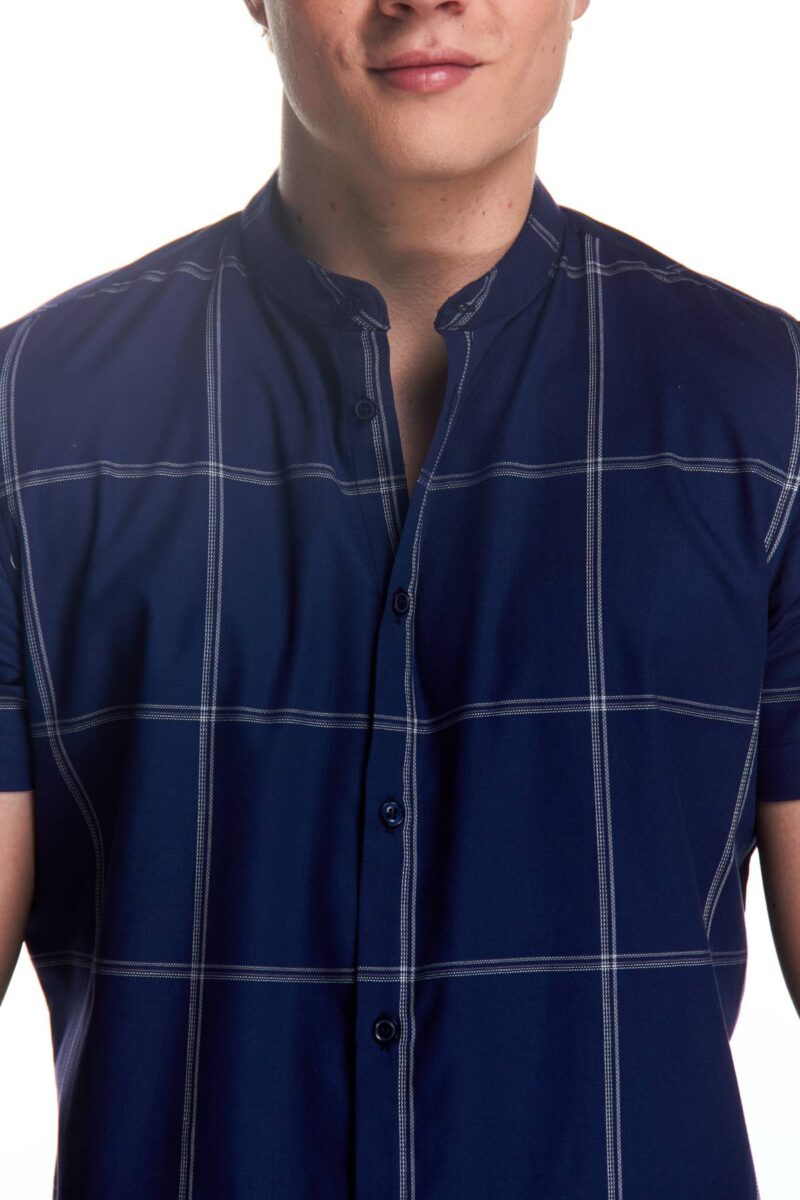 CAMISA HENLEY MC CABALLERO POPELINA - Imagen 10