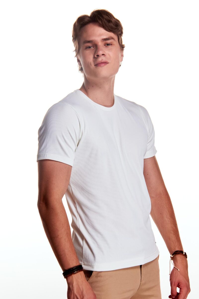 PLAYERA CUELLO REDONDO MC CABALLERO CASHEMERE - Imagen 7