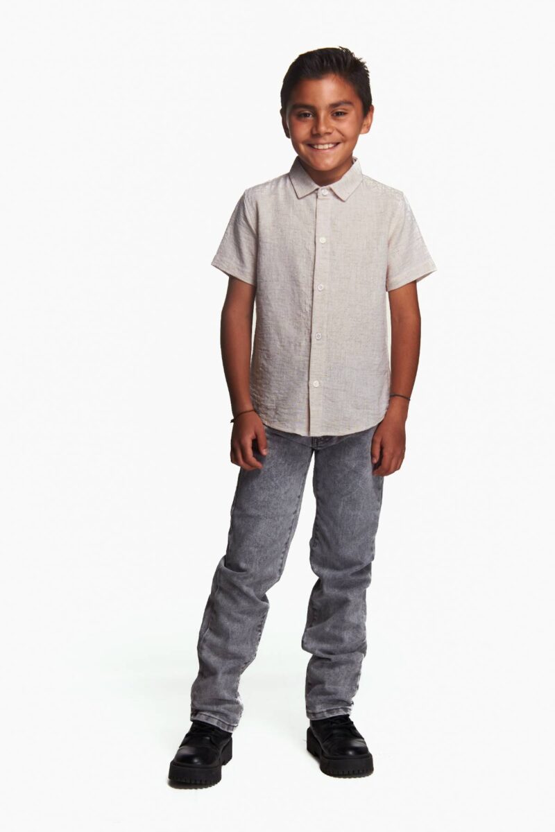 CAMISA MC KID LINO - Imagen 4