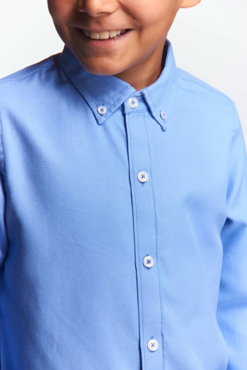CAMISA ML KID DOBBY - Imagen 6