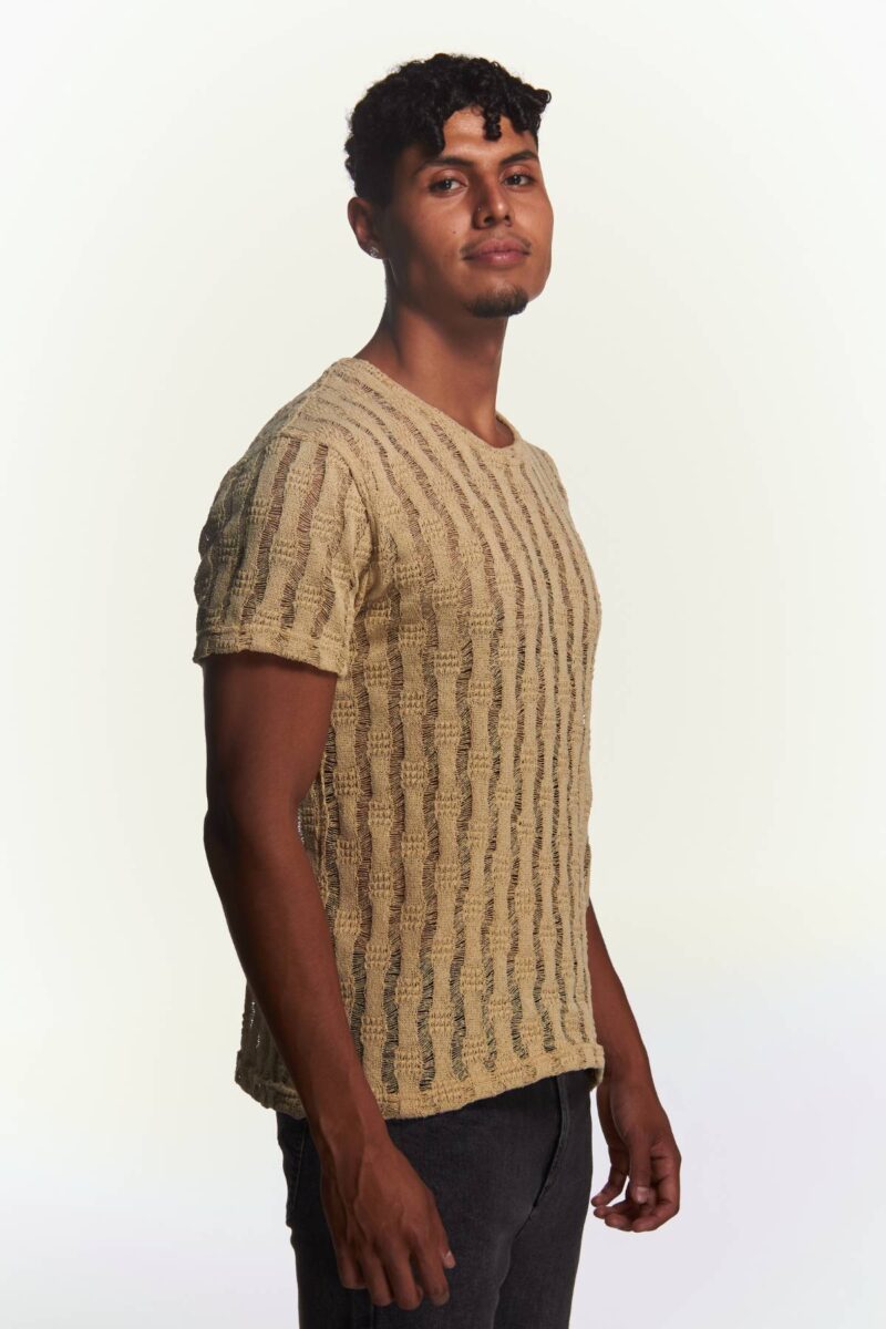 PLAYERA CUELLO REDONDO MC CABALLERO CHIFON - Imagen 2