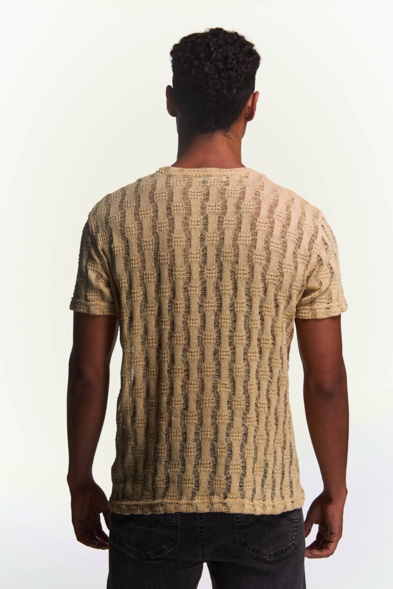 PLAYERA CUELLO REDONDO MC CABALLERO CHIFON - Imagen 3