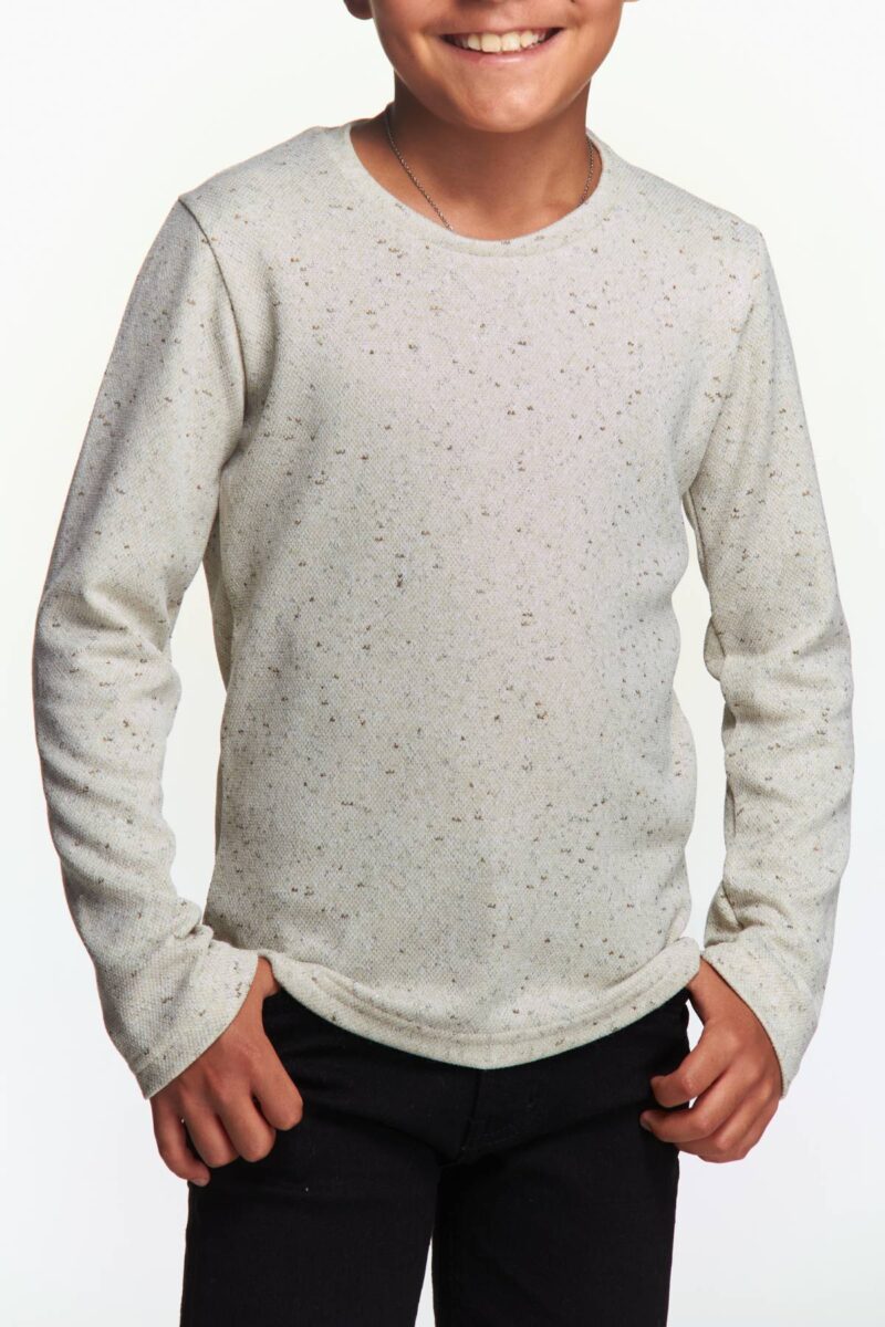 PLAYERA CUELLO REDONDO ML KID PIQUE - Imagen 5