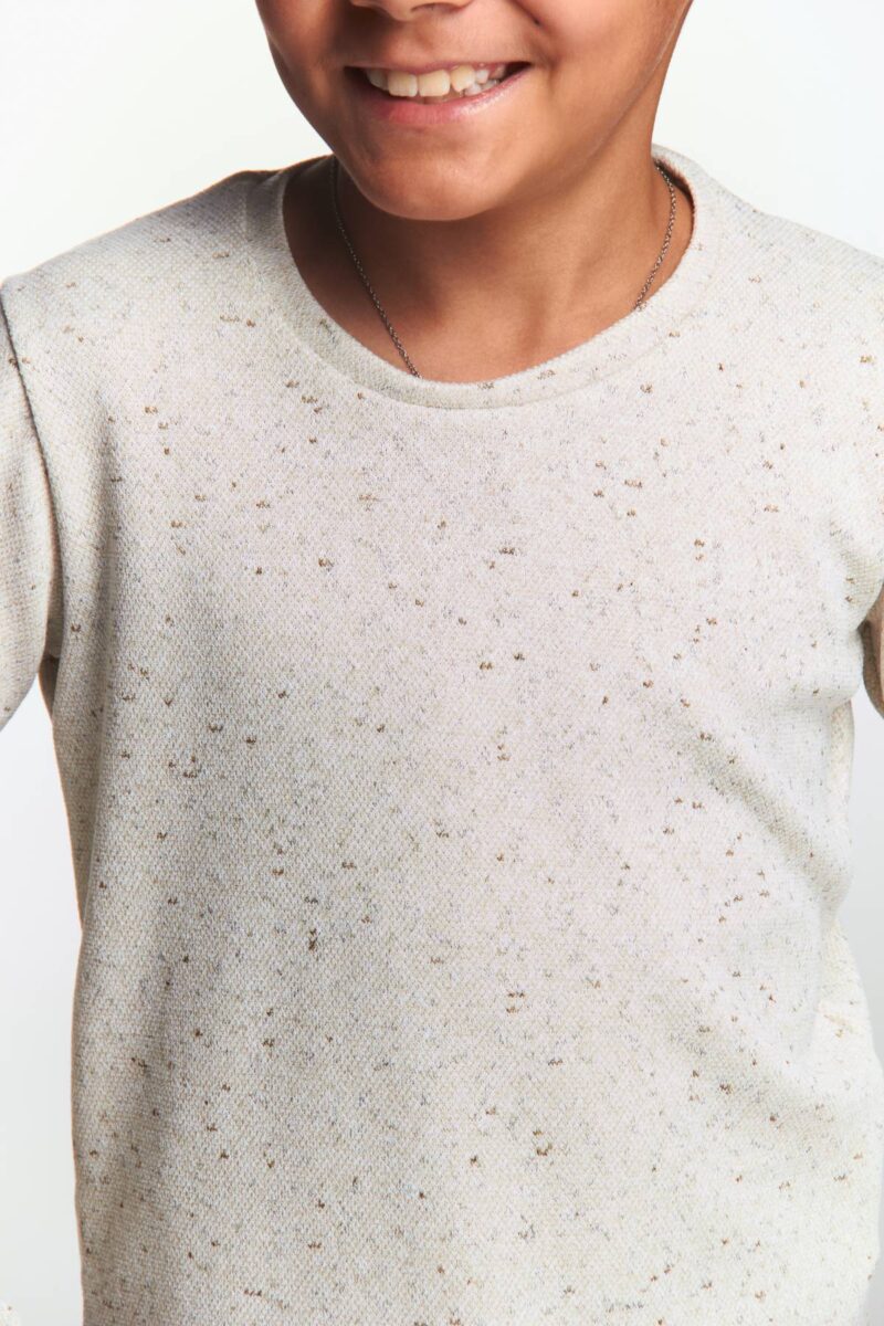 PLAYERA CUELLO REDONDO ML KID PIQUE - Imagen 6