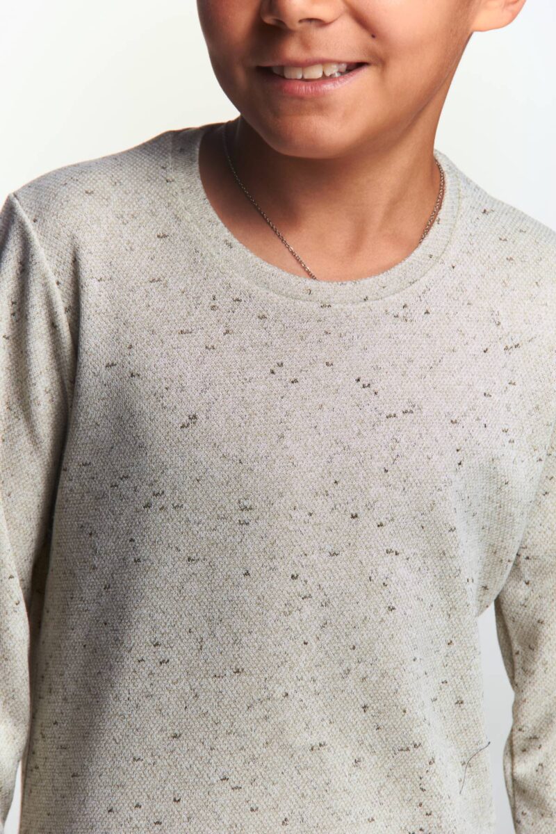 PLAYERA CUELLO REDONDO ML KID PIQUE - Imagen 11